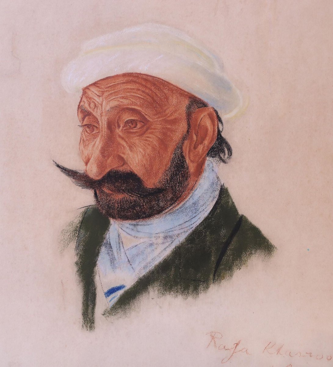  Iacovleff - Portrait de Raja Khasroo Khan of Chalt-photo-3