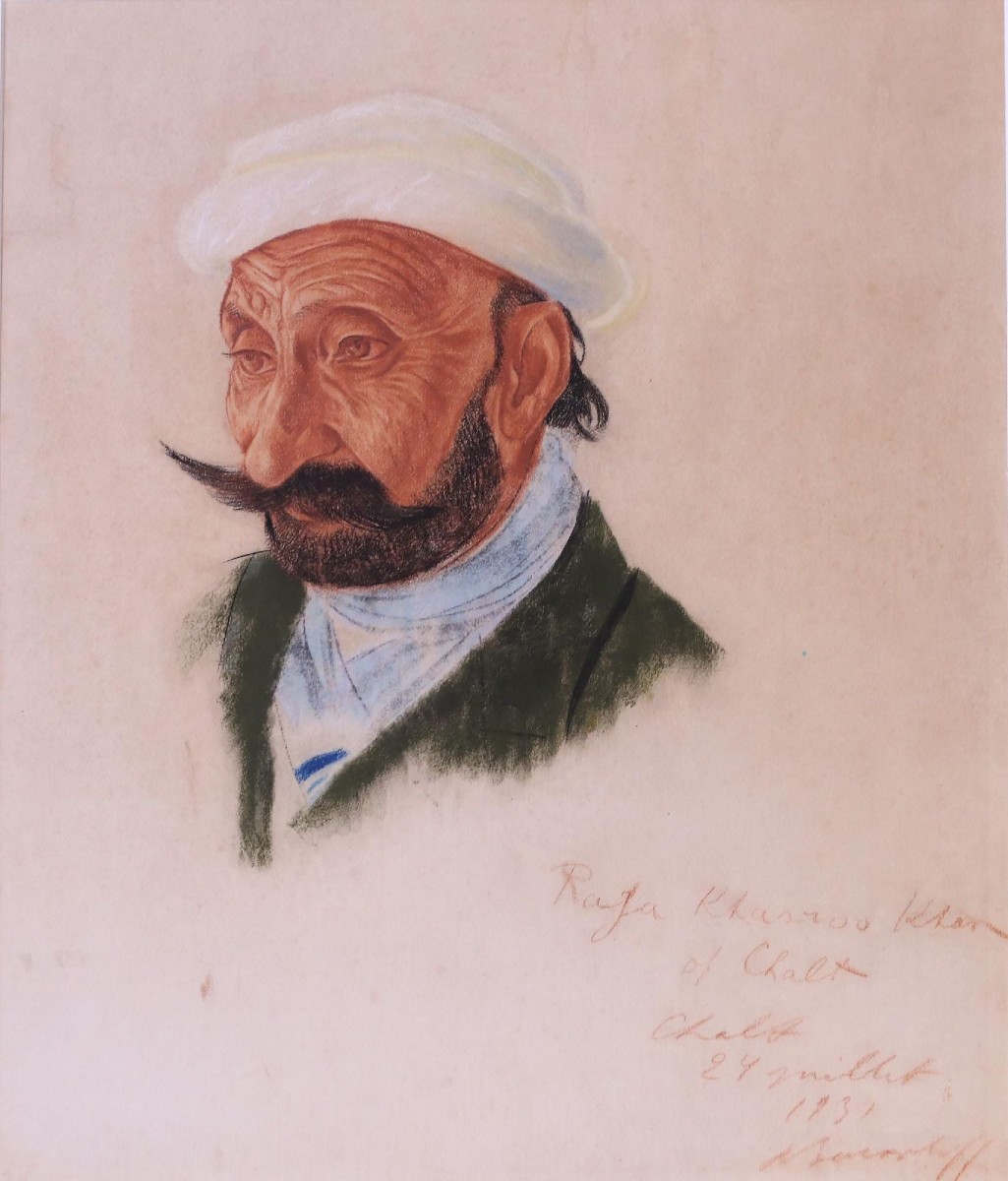  Iacovleff - Portrait de Raja Khasroo Khan of Chalt