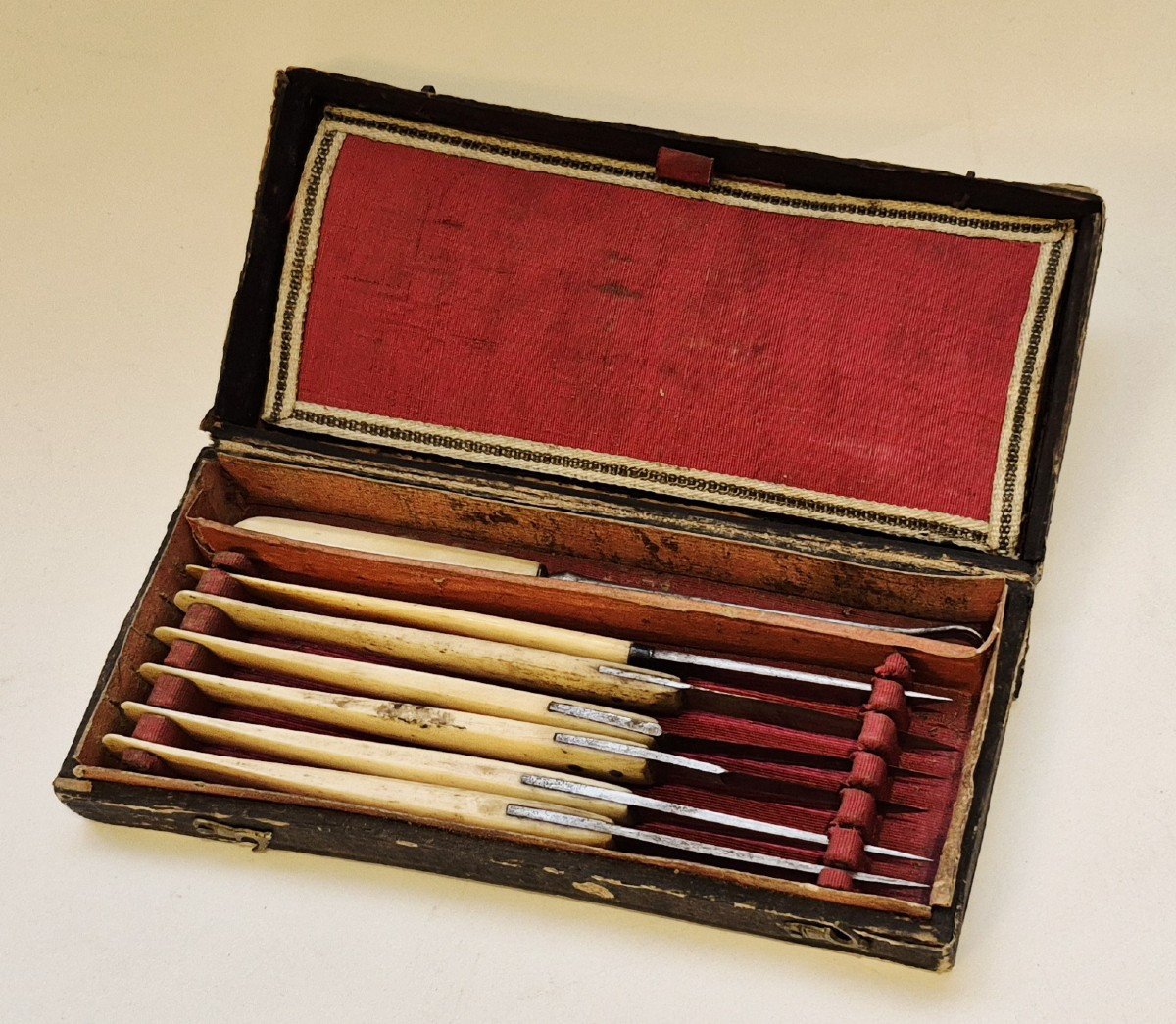 Coffret scalpels Weber & Grangeret , XVIIIe
