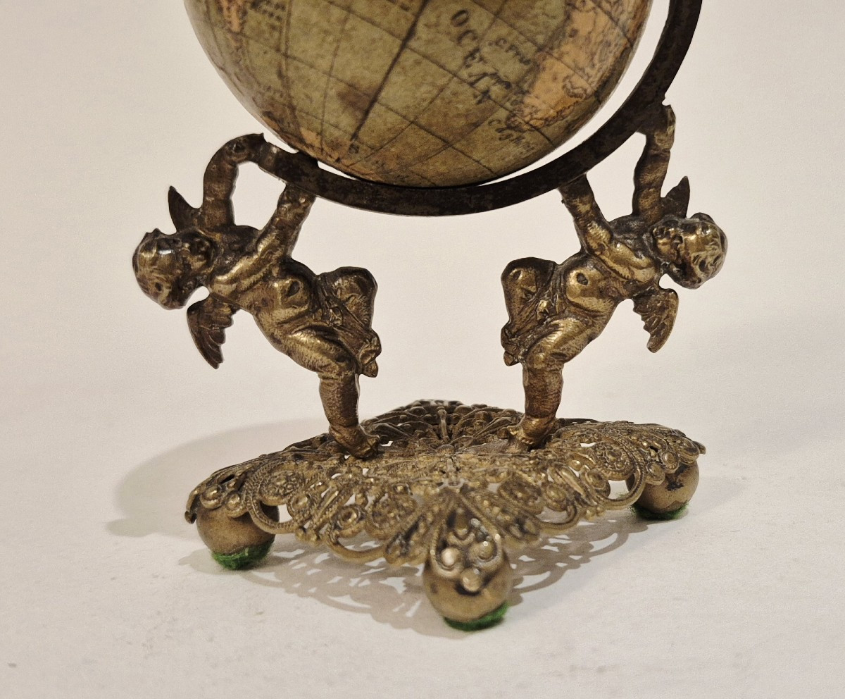 Miniature Globe, 5cm, C. 1900-photo-4