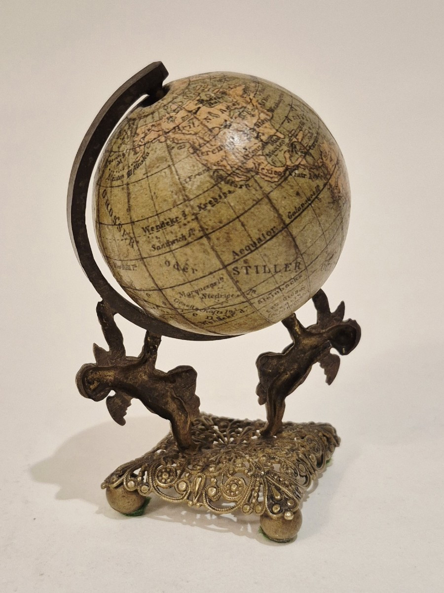 Miniature Globe, 5cm, C. 1900-photo-2