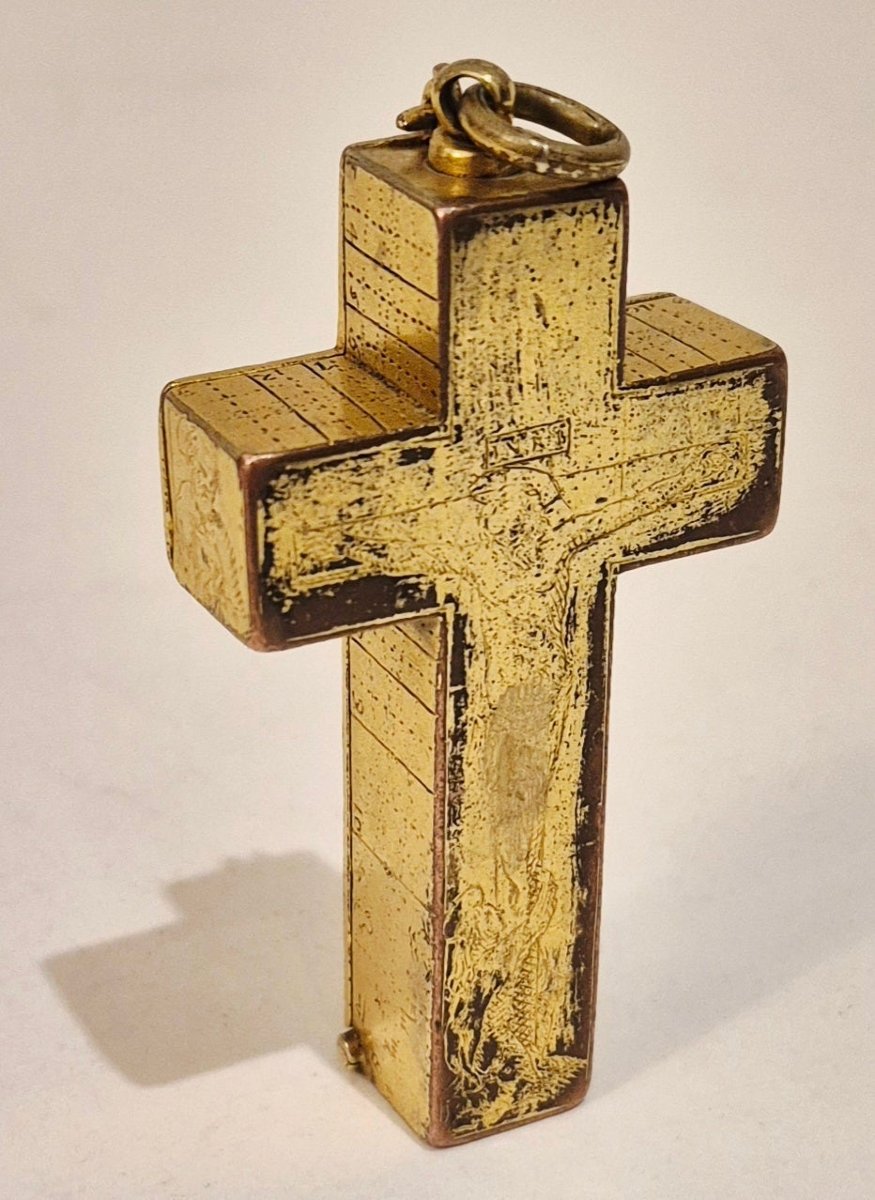 Cruciform Reliquary Sundial, Rome, 1585-photo-3