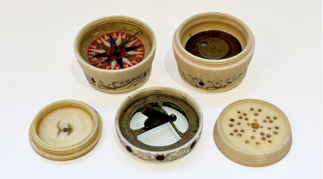 Horizontal Barrel-shaped Sundial, C. 1640