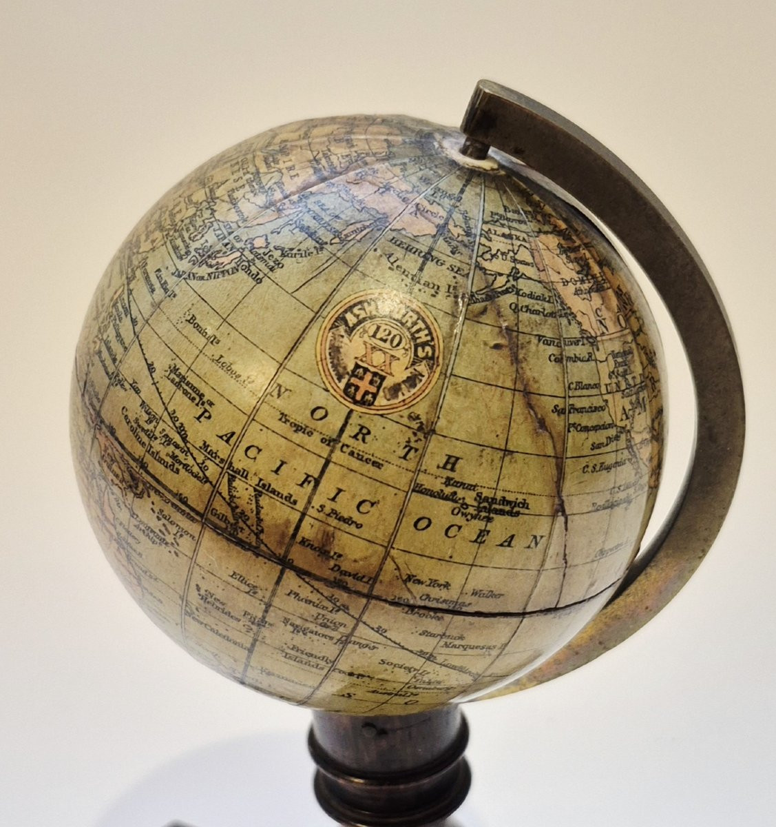 7cm Globe By Ashworth's, C. 1870-photo-3