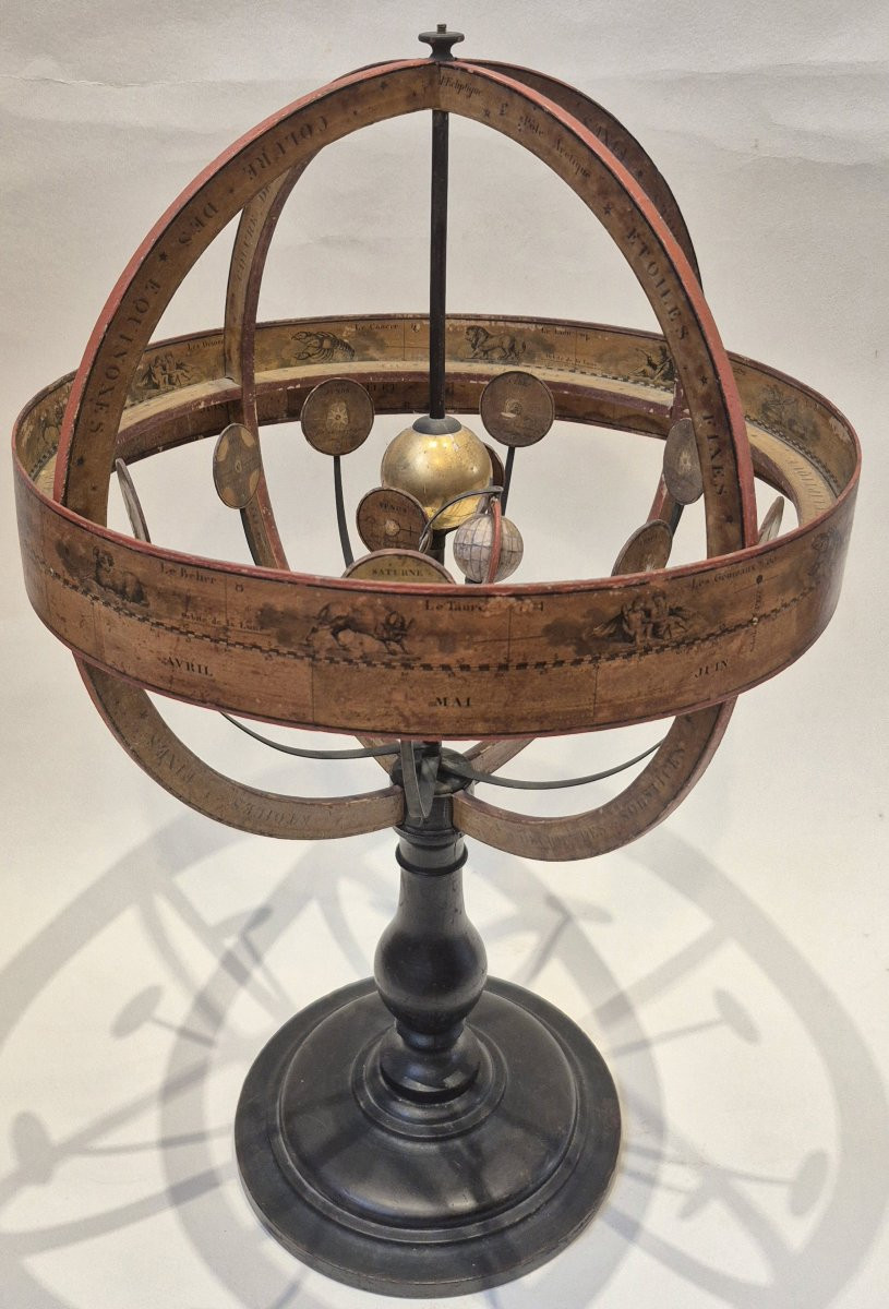 Heliocentric Planetarium, France, Circa 1820-1830-photo-5