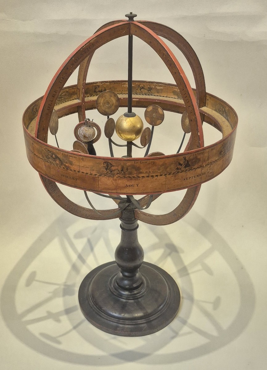 Heliocentric Planetarium, France, Circa 1820-1830