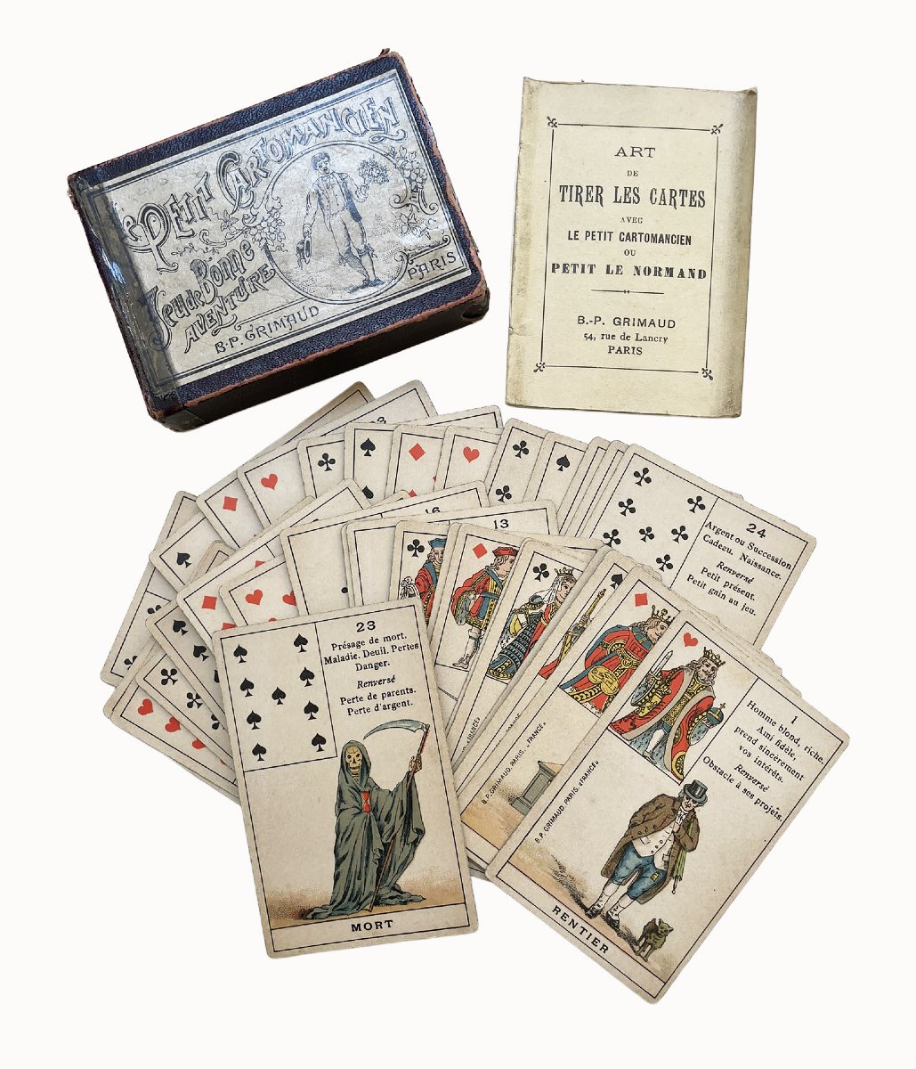 Le Petit Cartomancien, c. 1877 - complet avec notice