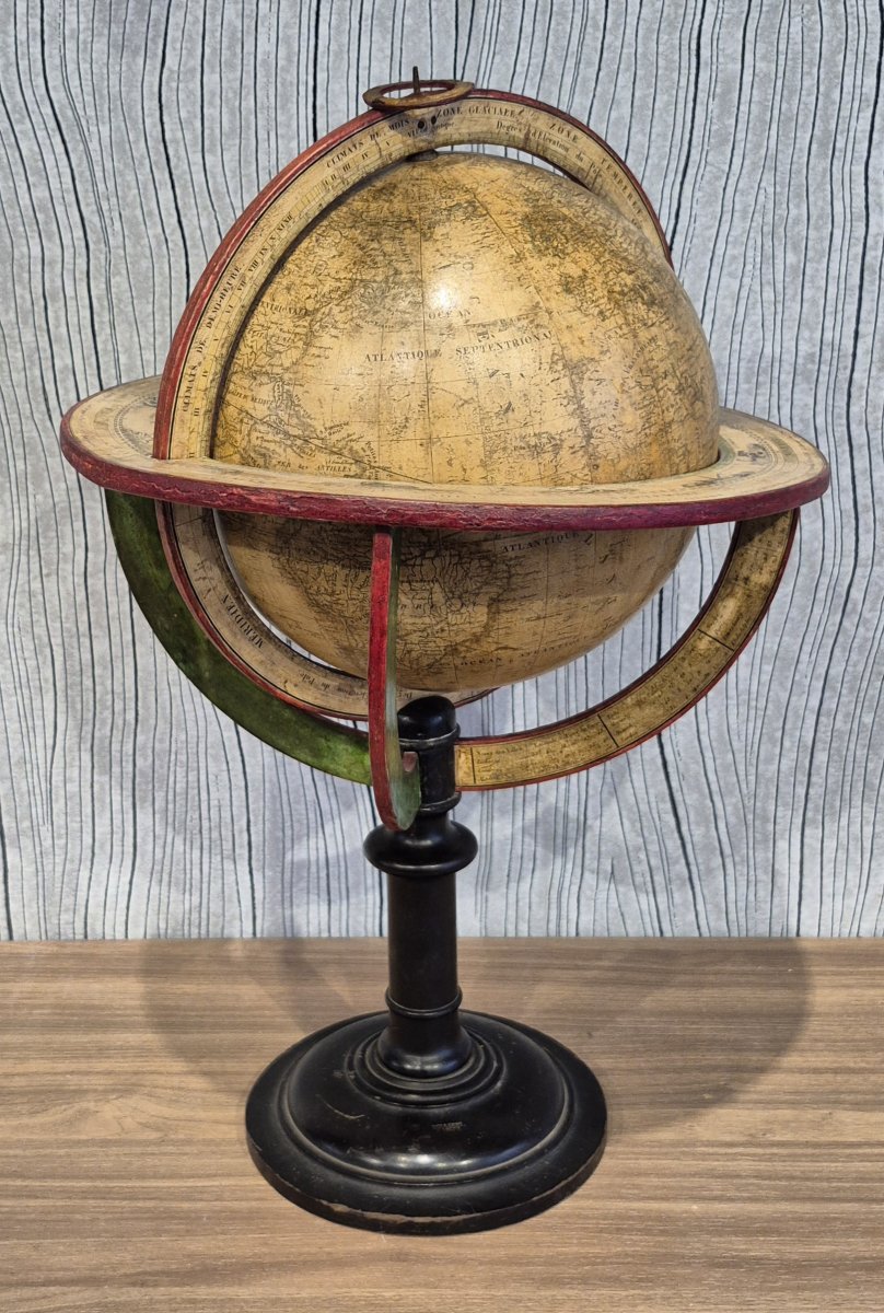Globe With A Diameter Of 20 Cm, Circa 1840
