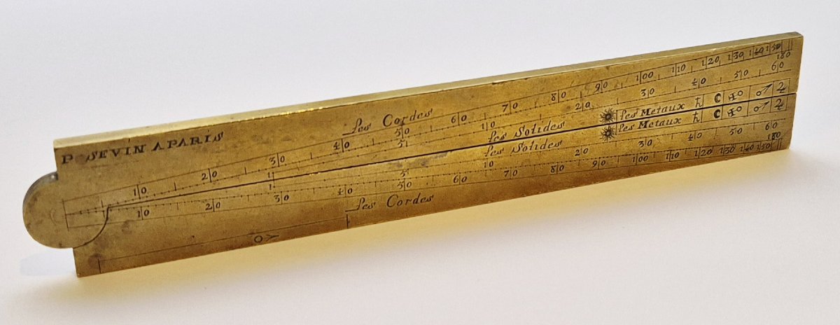 Proportional Compass By Sevin, Circa 1670-photo-2