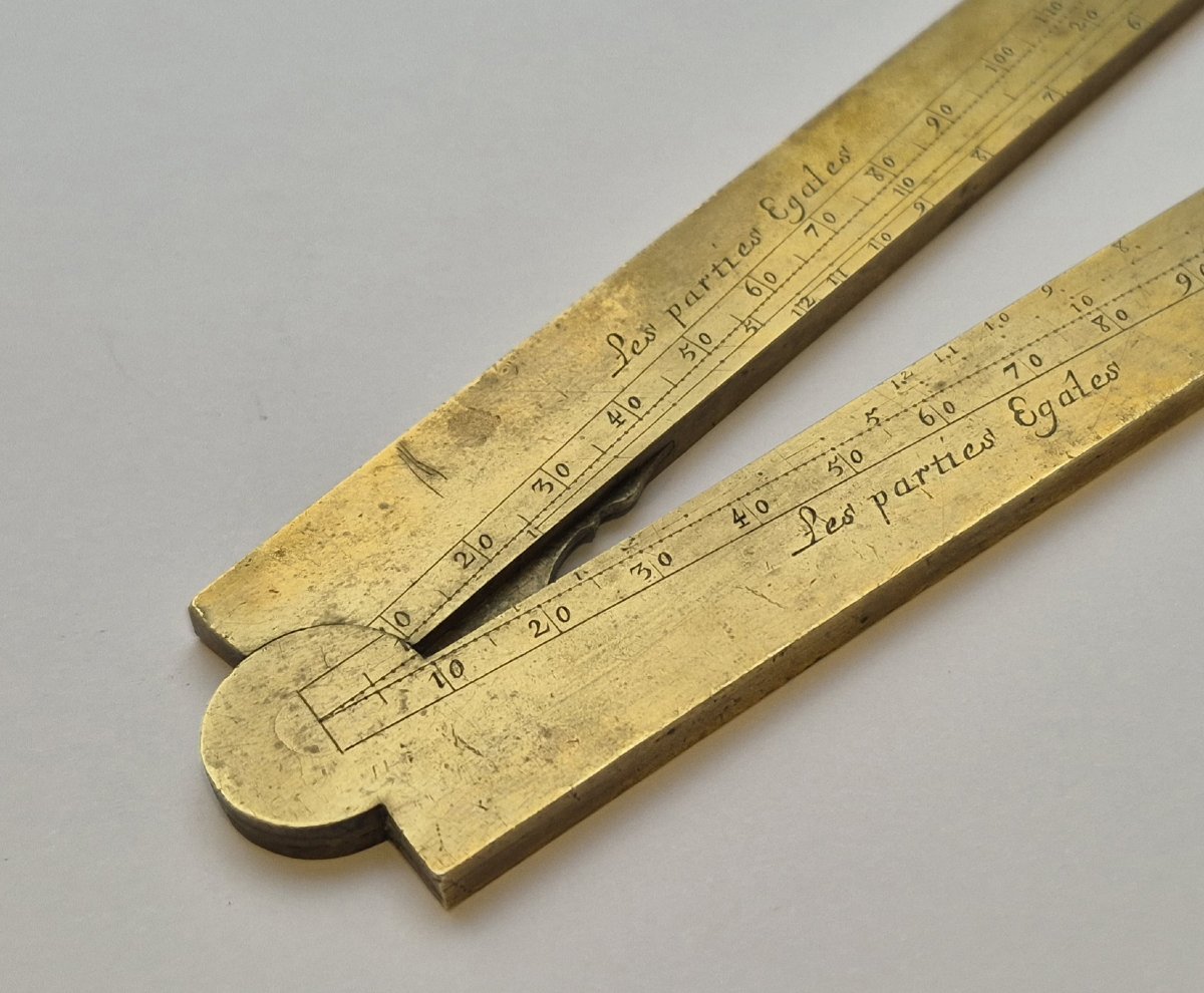 Proportional Compass By Sevin, Circa 1670-photo-1