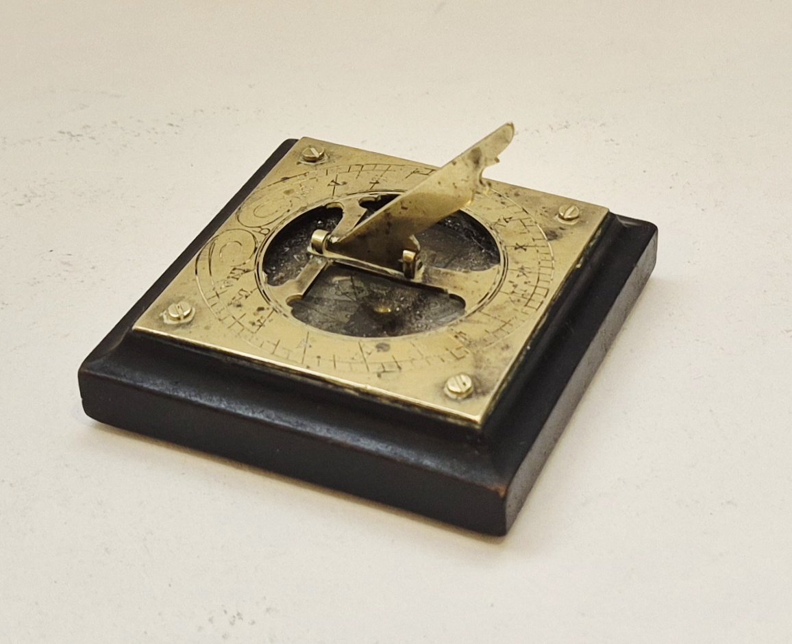 Single-latitude Sundial By Beringer, Circa 1780-photo-2