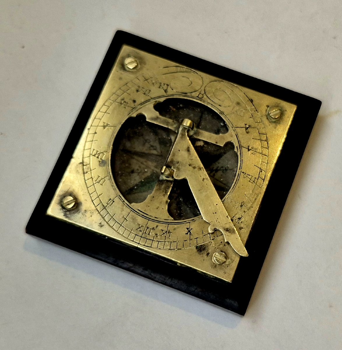 Single-latitude Sundial By Beringer, Circa 1780-photo-1