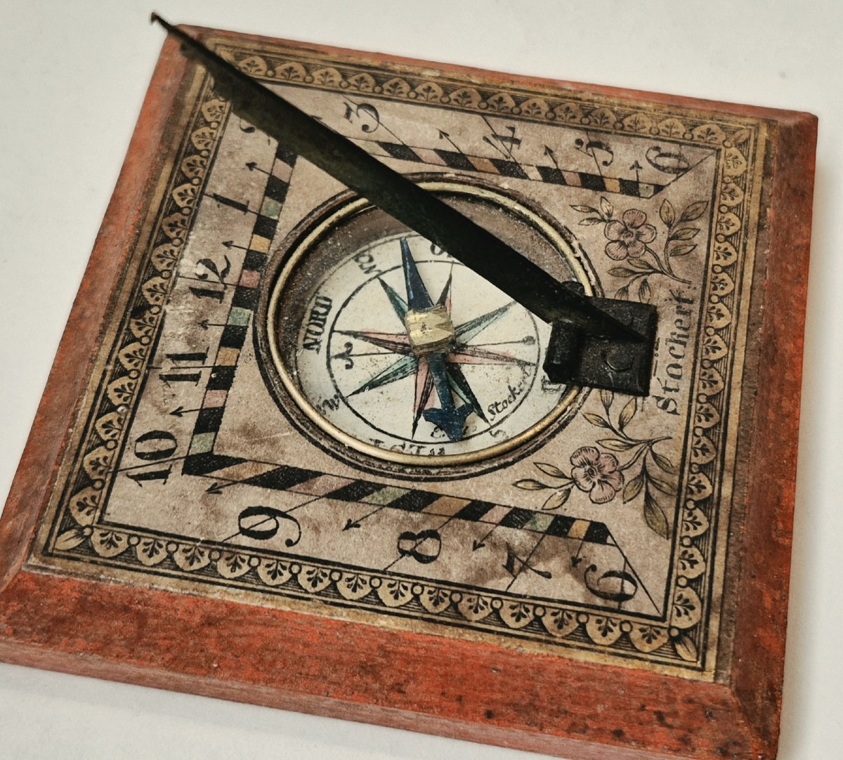 Cadran solaire monolatitude Stockert - c. 1780-photo-3