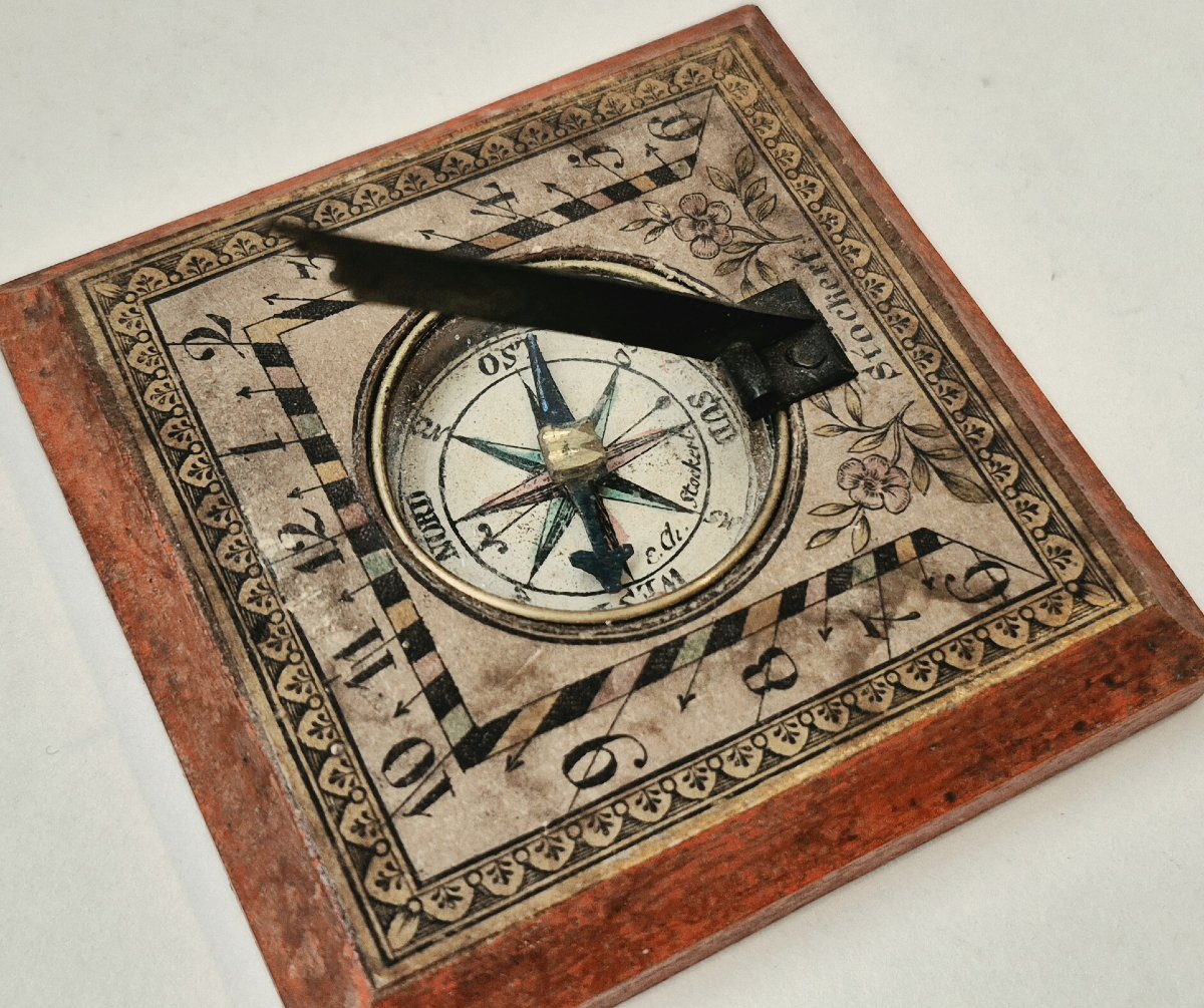 Cadran solaire monolatitude Stockert - c. 1780-photo-4
