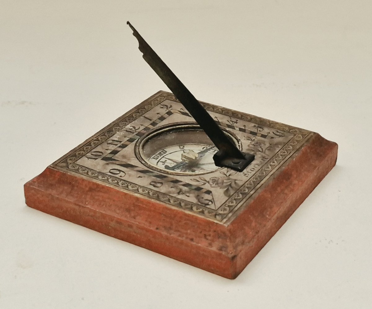 Cadran solaire monolatitude Stockert - c. 1780-photo-3