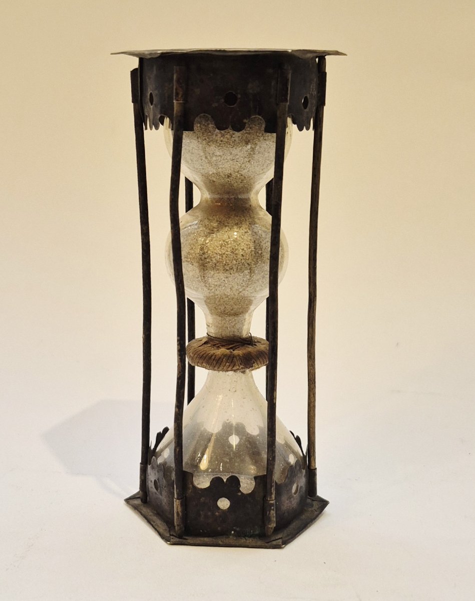 Three-bulb Hourglass, 18th Century-photo-2