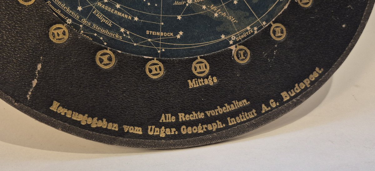 Celestial Planisphere - Oskar Schneider - C. 1900-photo-3