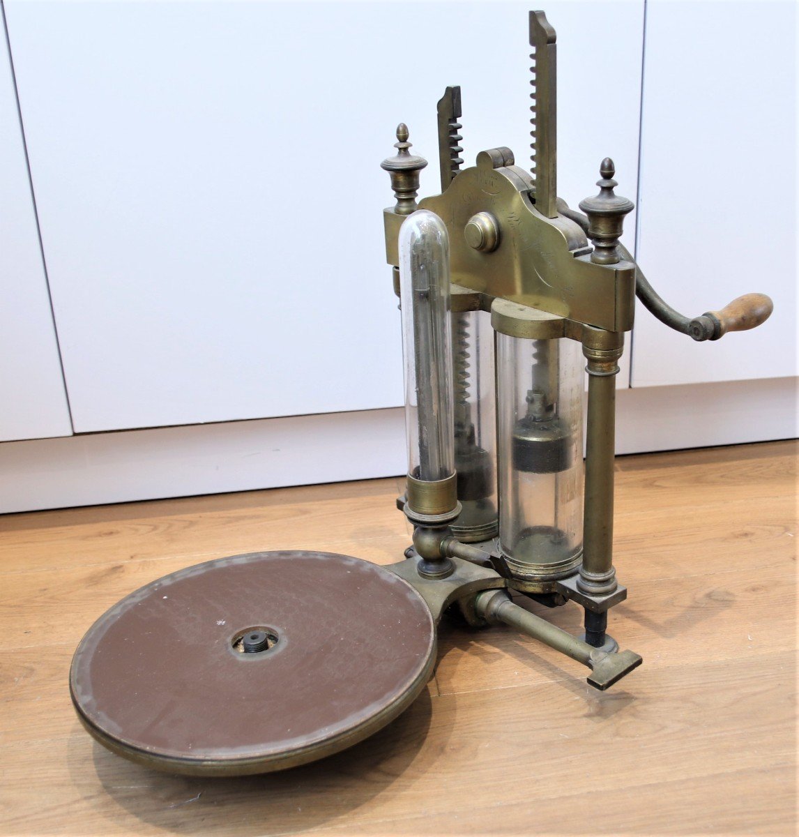 Vacuum Pump By Pixii, Circa 1830-photo-4
