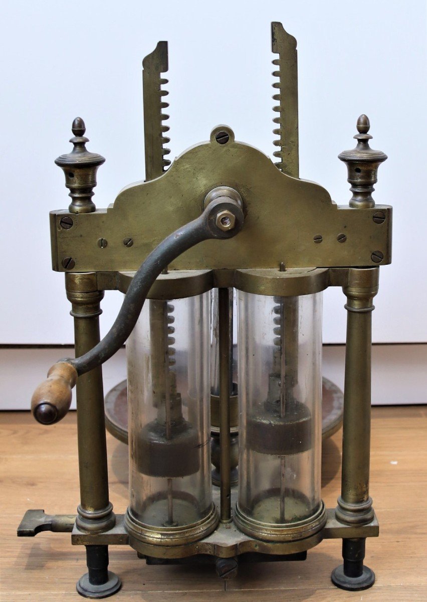 Vacuum Pump By Pixii, Circa 1830-photo-4