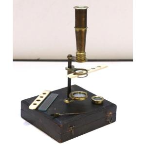 Petit Microscope De Gould, C. 1830-40