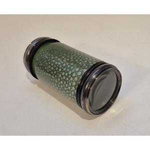 Silver And Shagreen Opera Glasses, France, Circa 1750