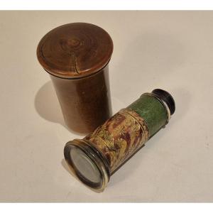 Lorgnette décor petits dorés, XVIIIe