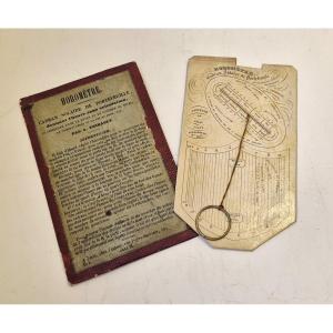 Pocket Sundial By Thibault, C. 1840