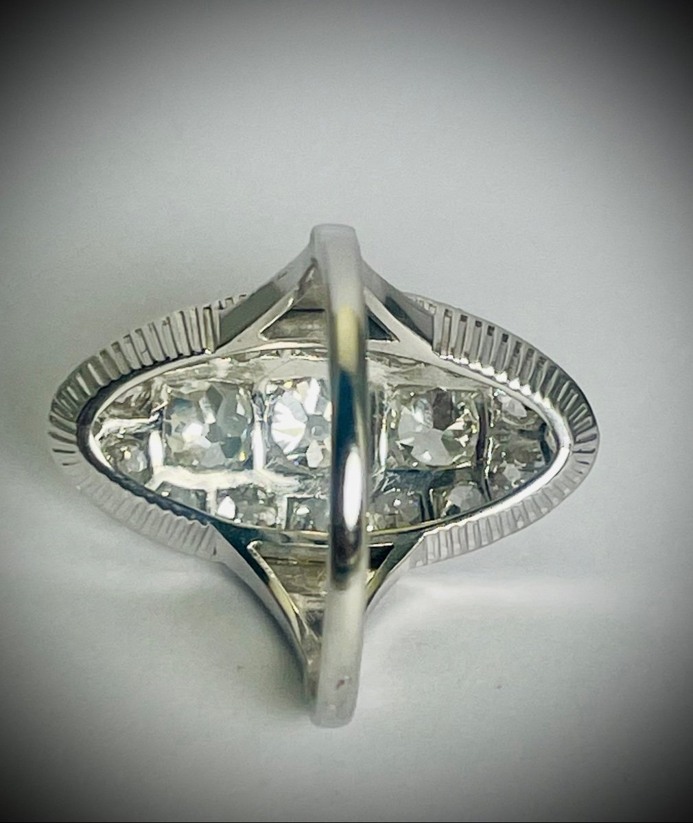 Bague Marquise Art-Déco-photo-4