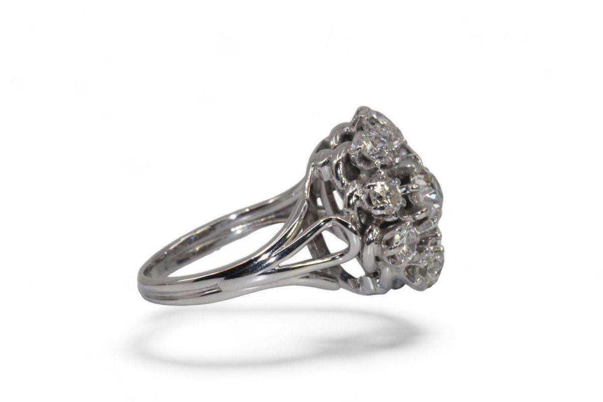 Marguerite Diamond Ring.-photo-3