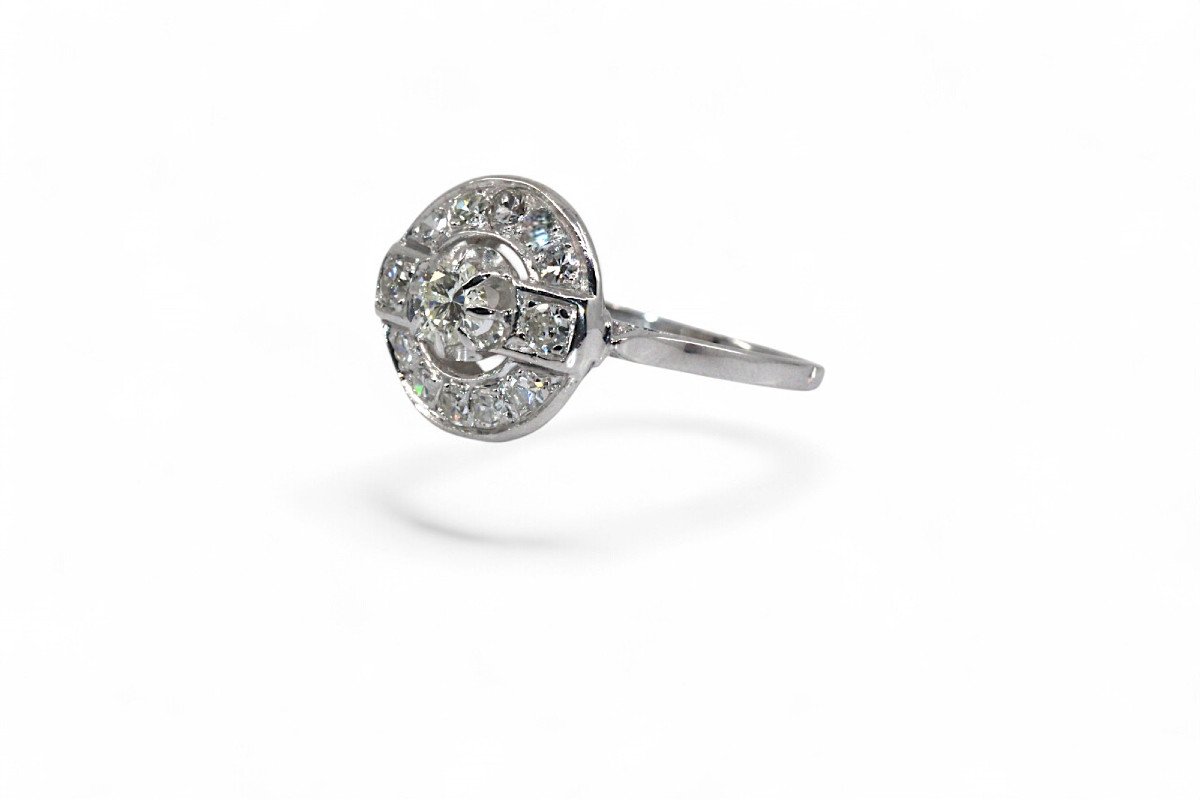 Art Deco Diamond Ring-photo-2