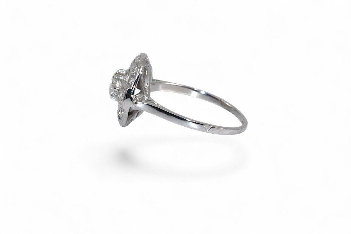 Art Deco Diamond Ring-photo-3