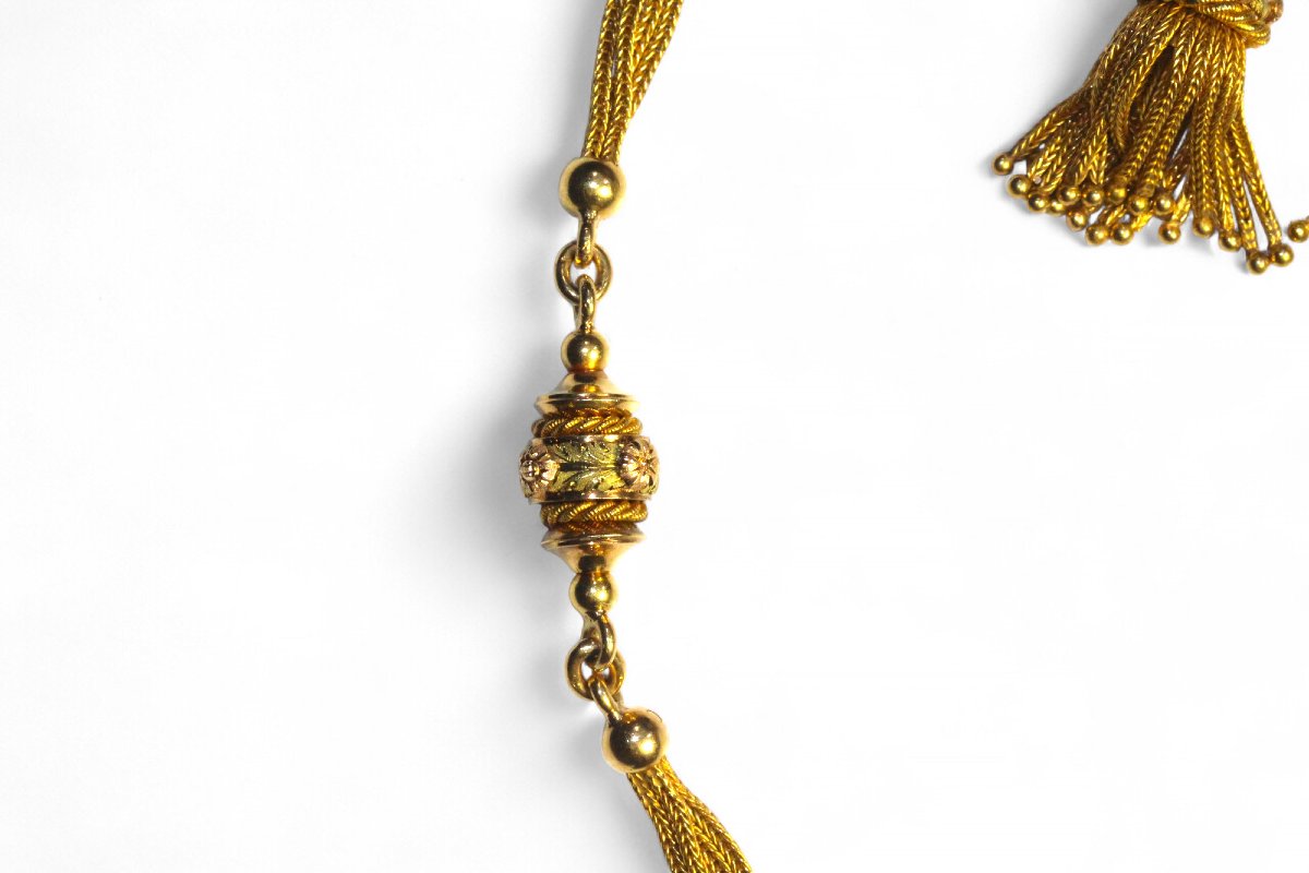 18th Century Yellow Gold Vest -photo-2