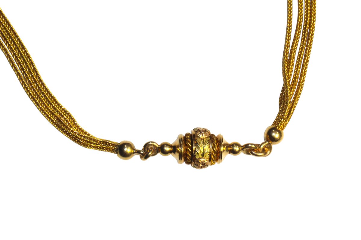18th Century Yellow Gold Vest -photo-2