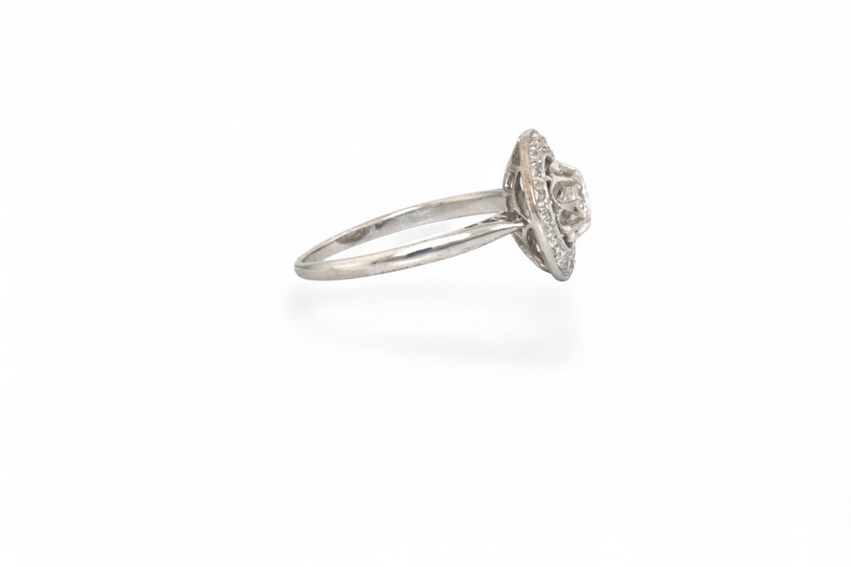 Art Deco Diamond Ring -photo-4