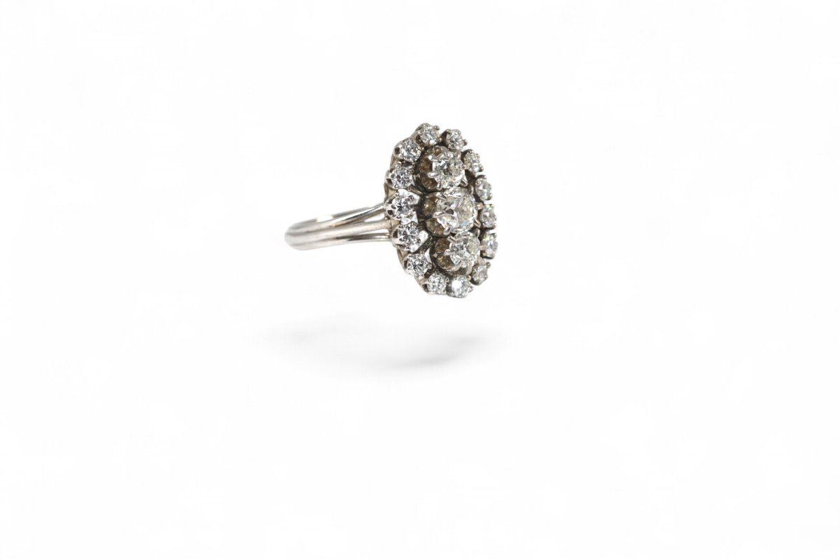 Marquise Diamond Ring 1950.-photo-4