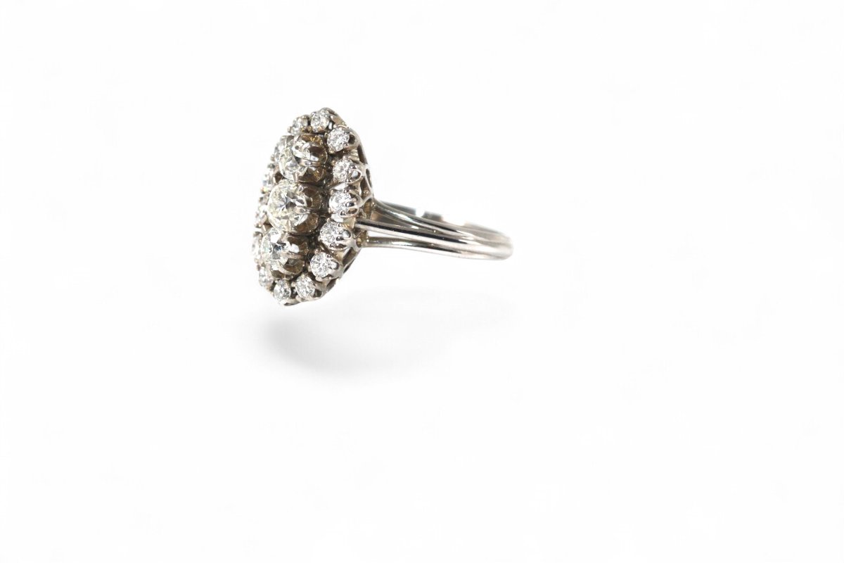 Marquise Diamond Ring 1950.-photo-4
