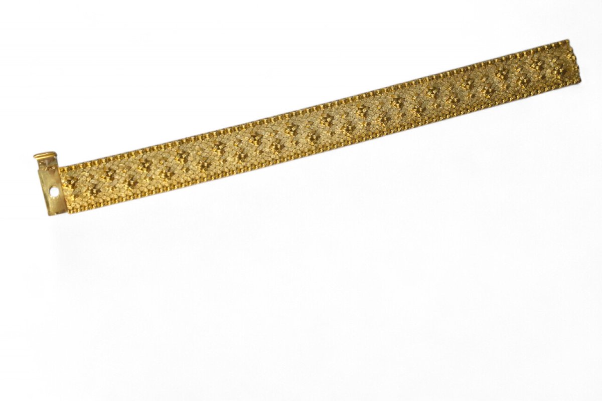 Gold Bracelet By Gay Frere, 1960-photo-4