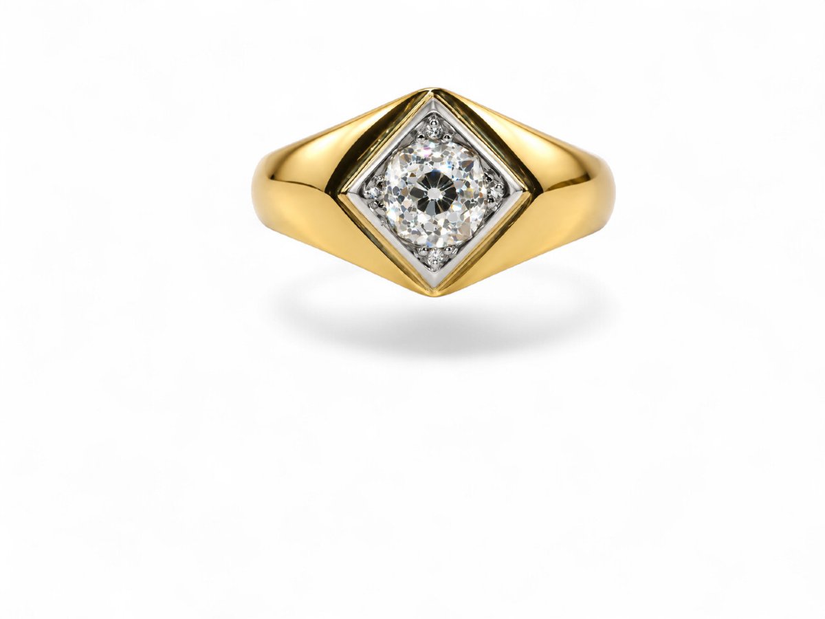 Soliatire Diamant Rétro