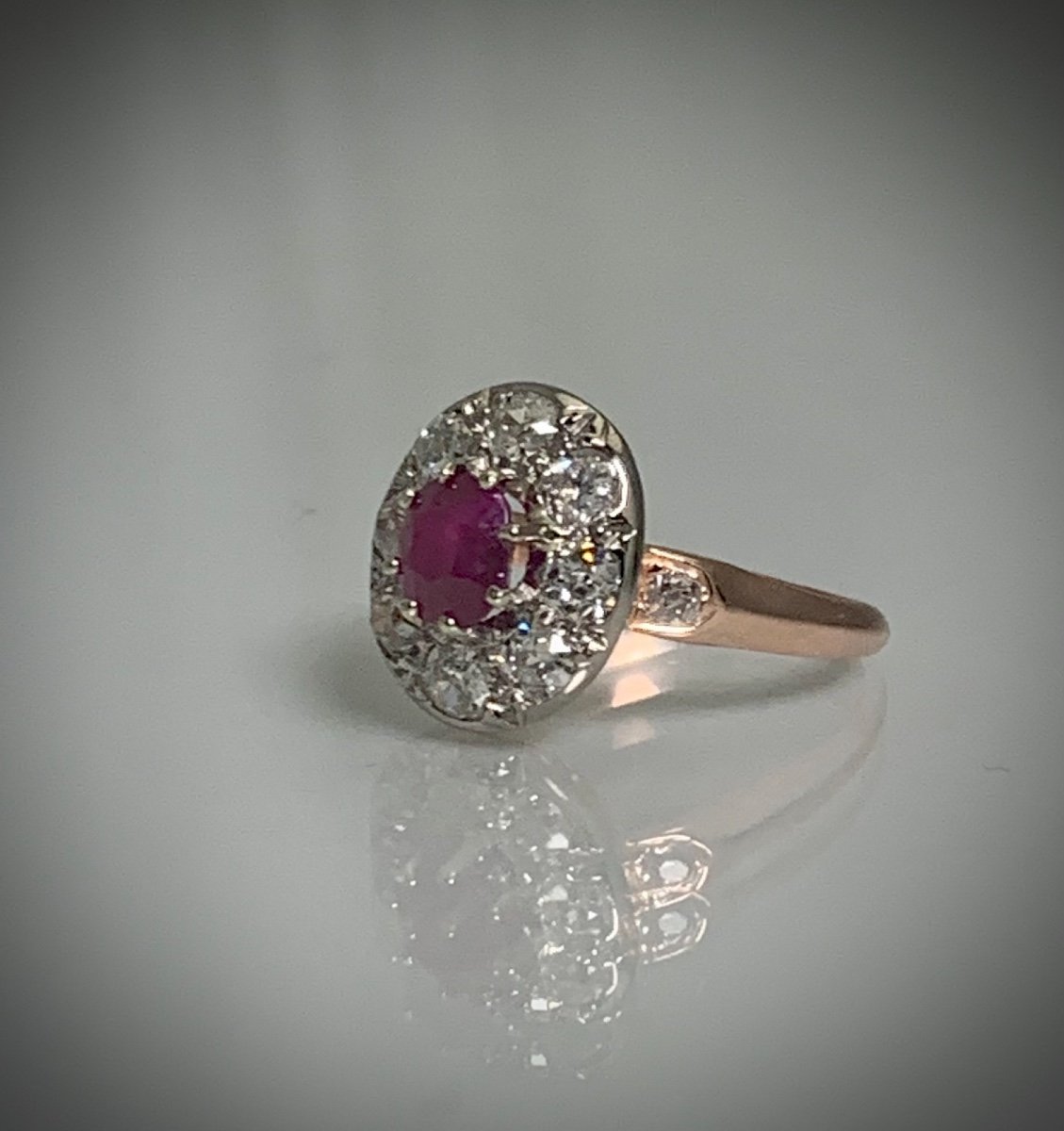 Bague Rubis Et Diamants 1905-photo-2