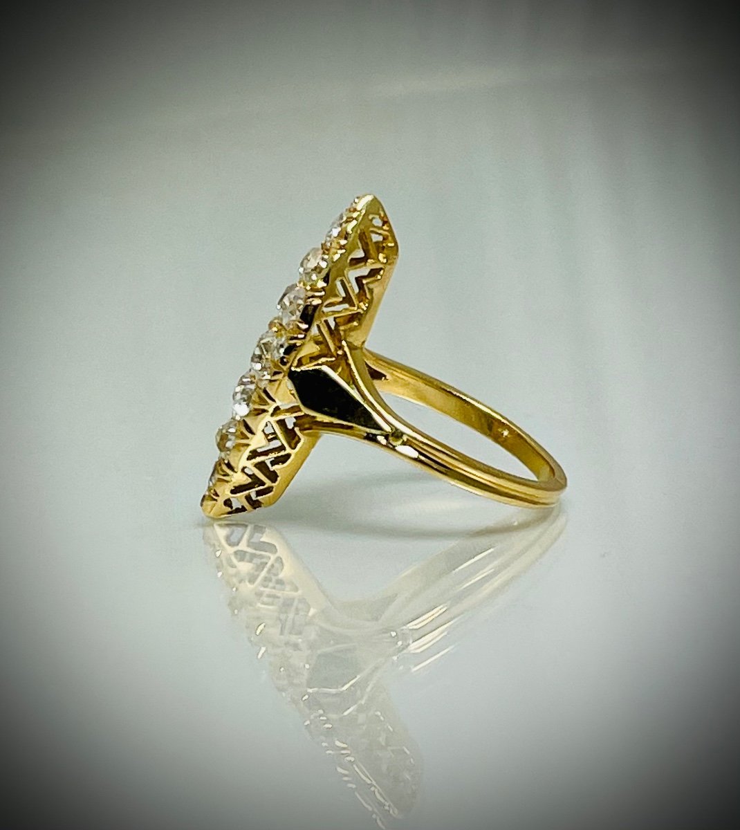 Marquise Diamond Ring-photo-2