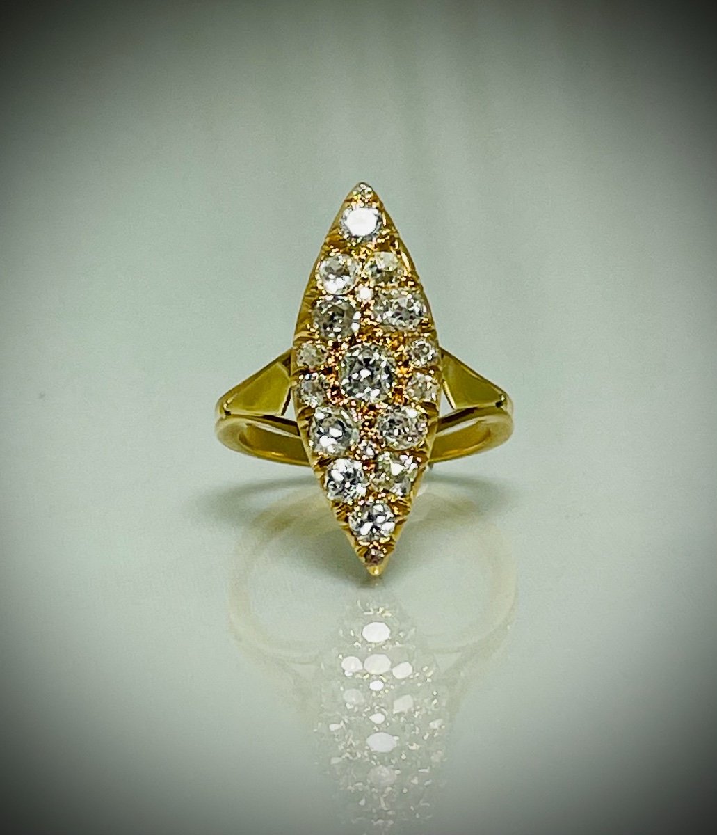 Marquise Diamond Ring