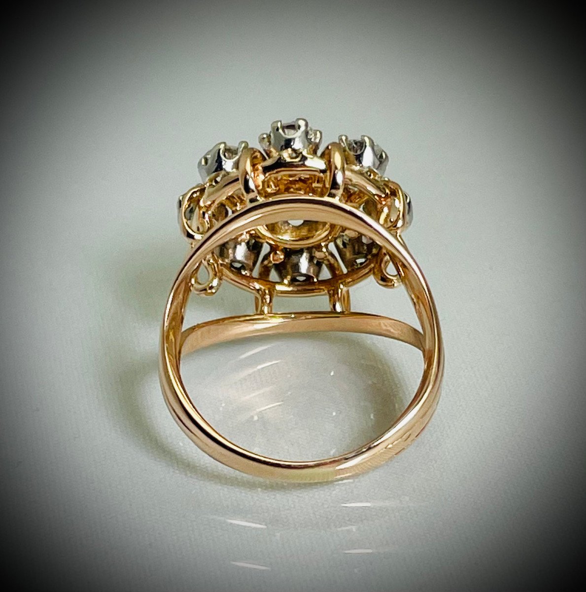 Bague Marguerite Diamants-photo-4