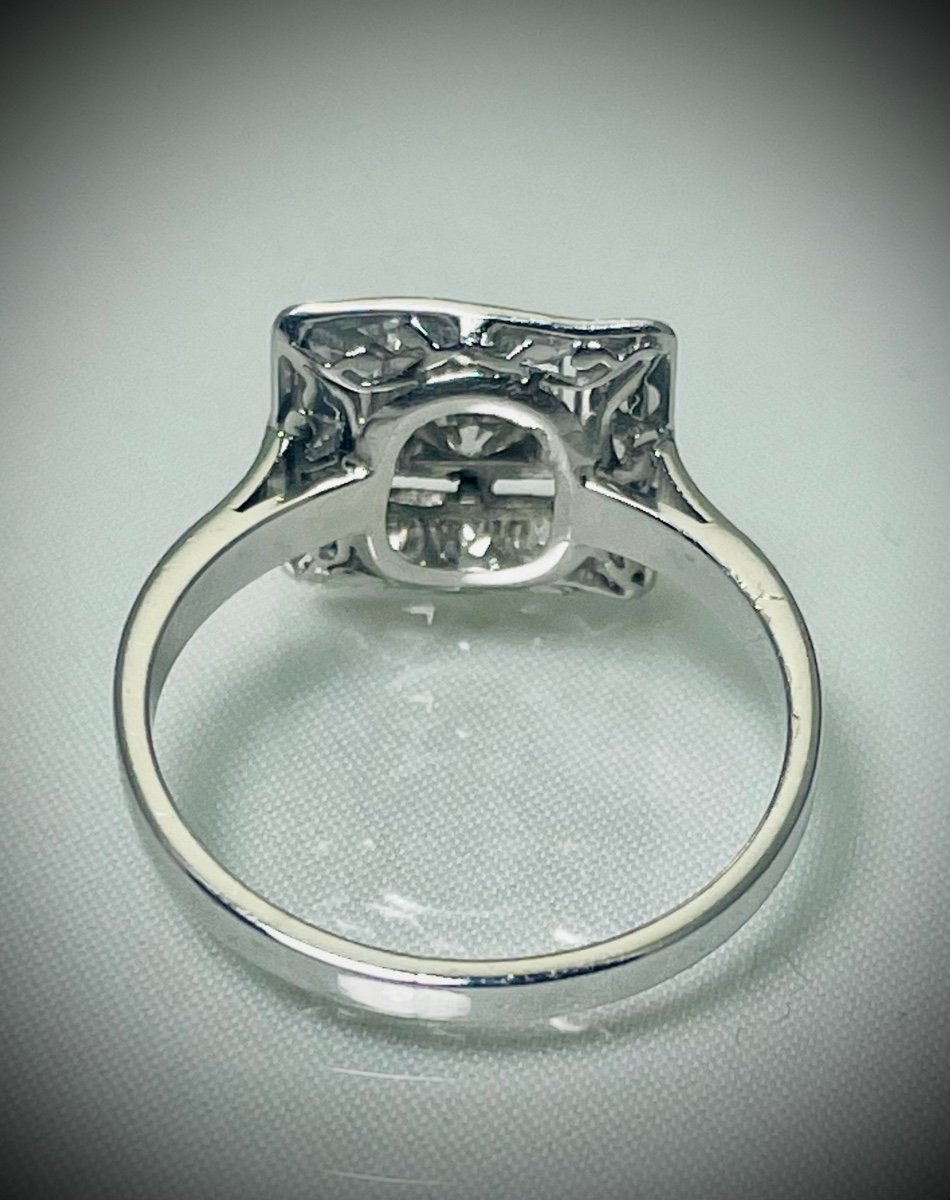 Art-deco Diamond Ring-photo-4