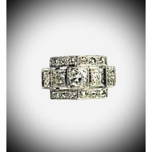 Art-deco Diamond Ring