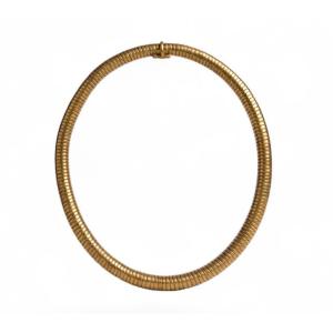 Spirotube Gold Necklace