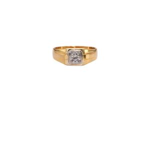 Bague Solitaire Diamant I er Empire