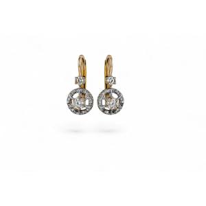 Dormeuse Earrings Diamonds