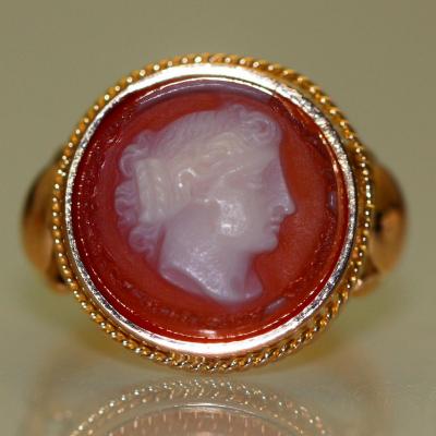 1900 Carnelian Ring