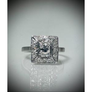 Art-deco Diamond Ring