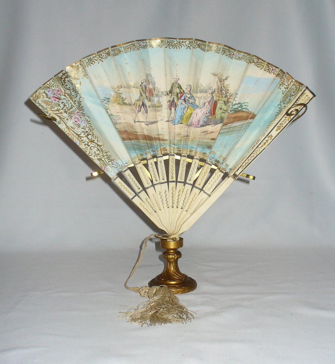 Porte De Fan Shop / Counter Gilt Bronze Louis XV Style Epoque Napoleon IIIi-photo-2